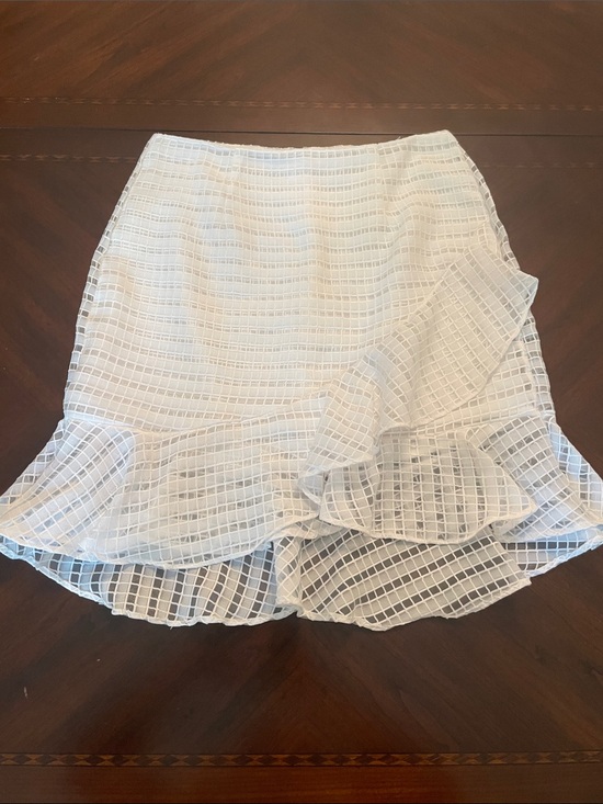 a new day Dresses & Skirts - A New Day White Ruffle Skirt Size 6
